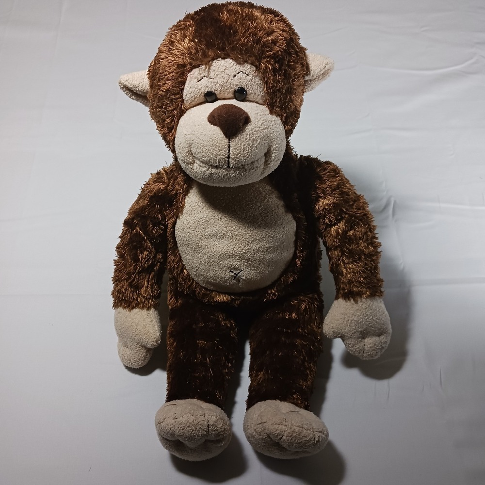 Build A Bear Monkey Soft Stuffed Plush Retired will make Monkey sounds